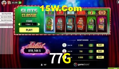 Recursos de Bônus 77G